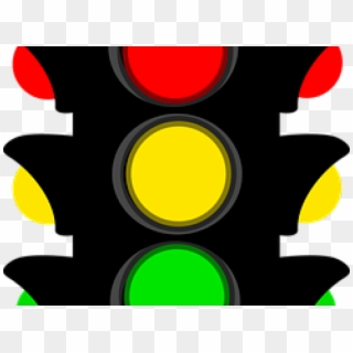 Traffic Light Clipart Yellow - Lampu Merah Vektor - Png Download