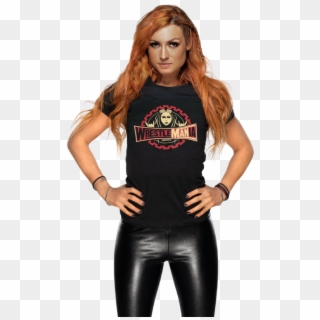 Becky Lynch Wrestle Man Ia T Shirt Png By Jvitorsantos05 - Becky Lynch Leather Pants Clipart