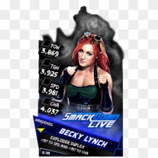 Supercard Beckylynch Legendary Fusion 6357 Beckylynch - Wrestlemania 35 Wwe Supercard Clipart