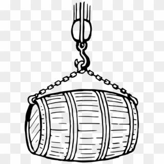 Barrel Png - Barrel Drawing Png Clipart