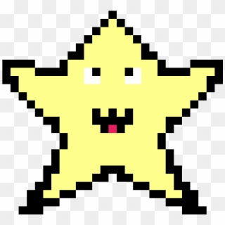 Pixilart Derp Star Thetypicalal Png Derp Yellow Star - Kirby Warp Star Sprite Clipart