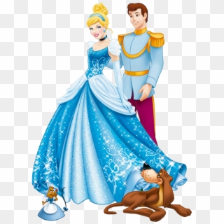 Disney Princess Cinderella And Prince , Png Download - Princess Cinderella Clipart