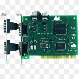 Lava Pci 4 Port Rs-232 Powered - Electronic Component Clipart