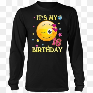 Cute Emoji Shirt It's My Birthday Clipart