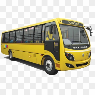 Ashok Leyland Sunshine School Bus Clipart