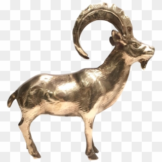 Large Brass Billy Chairish - Goat Clipart