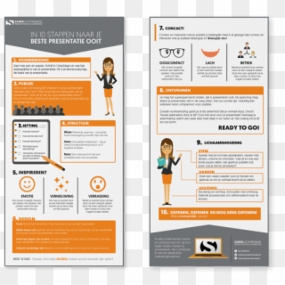 Infographic In 10 Steps To Your Best Presentation Ever - Brochure Clipart