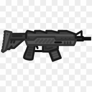 Gun With Fast Firing Rate - Ranged Weapon Clipart