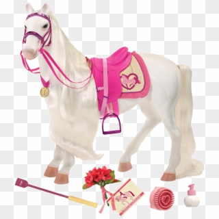 Tennessee Walking Horse 20-inch Toy Horse For Dolls - Our Generation Dolls Horse Clipart
