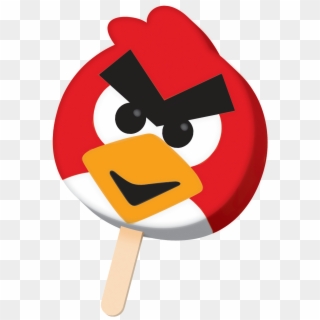 Angry Birds Ice Pops With Angry Birds Face Bar Scoops2u - Angry Birds Ice Cream Popsicle Clipart