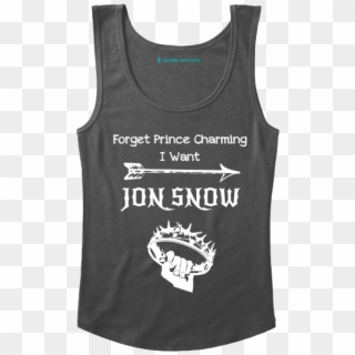 Jon Snow T-shirt - Active Tank Clipart