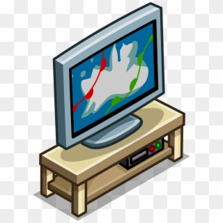 Image Gray Stand Sprite Png Club Penguin Ⓒ - Tv Stand Clipart Transparent Png