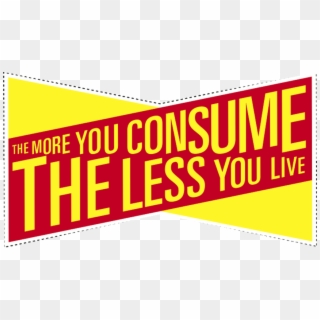 Consume Less - Buy Nothing Day 2018 Clipart