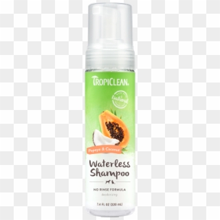 Tropiclean Papaya And Coconut No Rinse Waterless Shampoo - Bottle Clipart