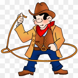 Free Toys And Games Clip Art By Phillip Martin, Lasso - Phillip Martin Clipart Cowboy - Png Download