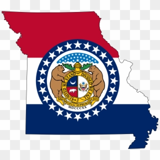 2000 X 1759 5 0 - Missouri State Flag Map Clipart