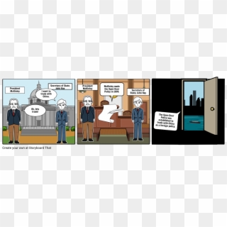 Open Door Policy - Cartoon Clipart