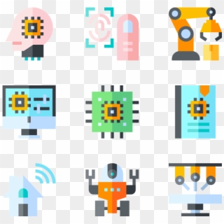 Robotics - Non Governmental Organizations Icons Clipart