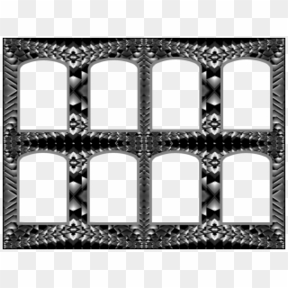 13 Black Silver Photo Frame Oops I Think I Posted 2 - Monochrome Clipart