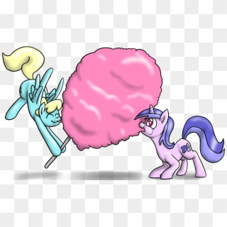 Timsplosion, Background Pony, Commission, Cotton Candy, - Cartoon Clipart