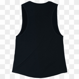 Icon Tank Top - Women's Black Muscle Shirt Clipart