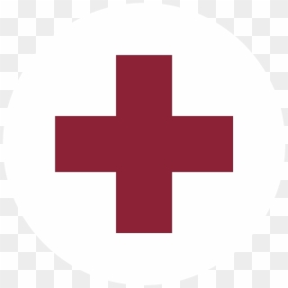 Pathway Health Icon Red - Cross Clipart