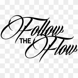 Follow The Flow - Nome Faith Clipart