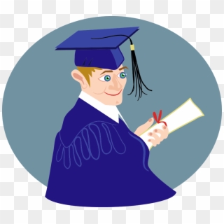 Boy Graduation Clip Art - Graduation Of Boys - Png Download