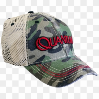 Quantum® Camo Hat Primary View - Quantum Fishing Hats Clipart