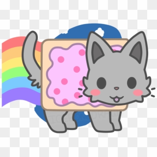 Nyan Cat Crest Roblox Nyan Cat Gif Clipart 4543796 Pikpng