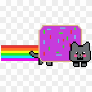 Nyan Cat - Nyan Cat Logo Transparent Clipart