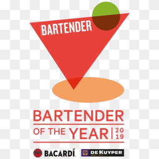 2019 Bartender Of The Year Sponsored By Bacardí & De - Poster Clipart