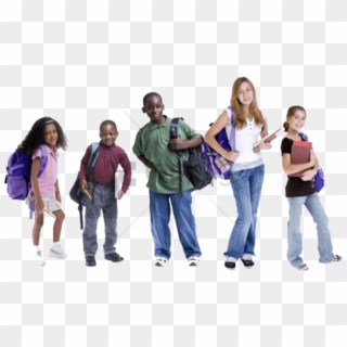 Free Png School Kids Walking Png Png Image With Transparent - Kids All Ages Clipart