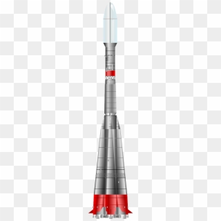 Soyuz Rocket Space Ship Png Image - Soyuz No Background Clipart
