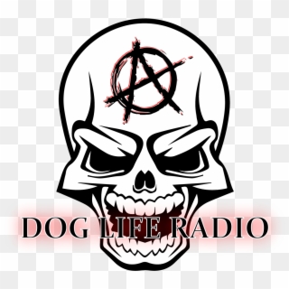 Dog Life Radiofollow - Laughing Skull Vector Clipart