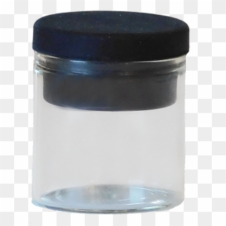 10ml Concentrate/cream Glass Jar-black Silicon Lid - Eye Shadow Clipart