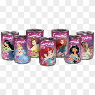 Disney Princess Cans - Caffeinated Drink Clipart