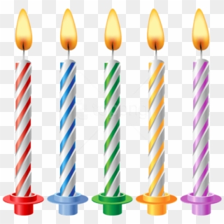 Free Png Download Birthday Candles Transparent Png - Birthday Candles Transparent Background Clipart