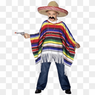 Mexican Costume For Boy , Png Download - Around The World Fancy Dress Ideas Clipart