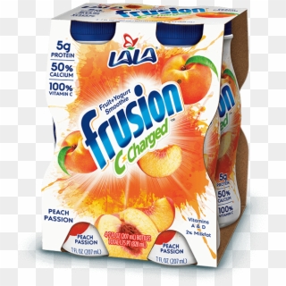 Peach Passion Lala® Frusion® Yogurt Smoothie - Frusion Clipart