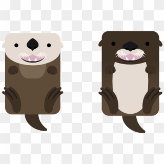 Animalsea Otter - Cartoon Clipart
