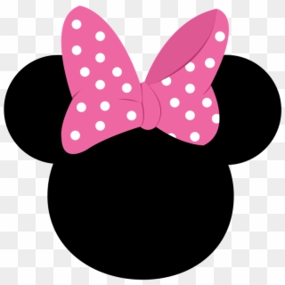 Minnie Mouse Pink Bow Png - Numero Minnie Mouse Png Clipart