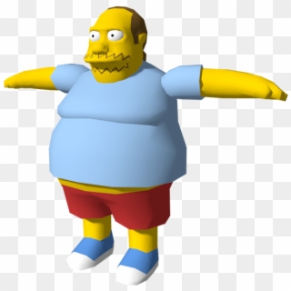 Comic Book Guy Png - Simpsons Hit And Run Comic Book Guy Clipart
