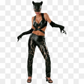 Adult Deluxe Catwoman Costume - Catwoman Halle Berry Costume Clipart