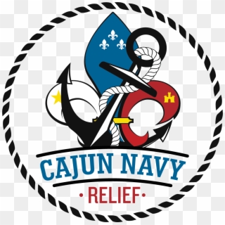 Cajun Navy Relief And Rescue - Cajun Navy Logo Clipart