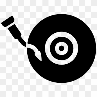 Vinyl Record Player Comments - Circle Clipart