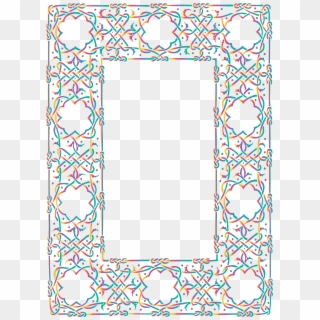 This Free Icons Png Design Of Prismatic Ornate Geometric - Picture Frame Clipart