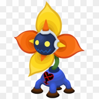 Kingdom Hearts Flower Heartless , Png Download - Flower Heartless Clipart