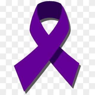 Purple Awareness Ribbon Png Photos - Domestic Violence Ribbon Clipart