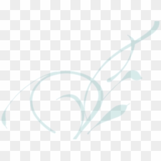 White Swirl Cliparts - Vine Clip Art - Png Download
